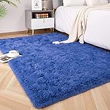 ROHATIM Hochflor Teppich Wohnzimmer Super weich Shaggy Teppich Flauschiger,Soft Area Rug...