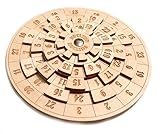 Logica Spiele Art. Euklid - Unglaubliches Mathematisches Denkspiel aus Holz - Schwierigkeit 4/6...