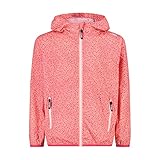 CMP ERROR:#N/A Kinder-regenjacke Mit Fester Kapuze Jacke Aus Reißfestem Polyamid, Koralle, 140 EU