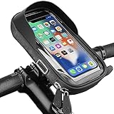 flintronic Fahrrad Rahmentasche, Wasserdicht Handytasche, Lenkertasche mit TPU Sensitivem...