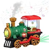 Darryy Elektrischer Sprühzug für Kinder, Zug Spielzeug, Spielzeugeisenbahn für Kinder 3-9 Jahre,...