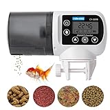 Nobleza - Futterautomat Aquarium Zubehoer Fische Futterspender 200ml Große Kapazität Fischfutter...