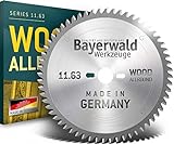 Bayerwald - HM Tischkreissägeblatt Ø 254 mm x 2,8 mm x 30 mm (Für Spanplatten, Plexiglas etc.) |...
