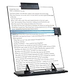 powerking Papierständer-Dokumentenhalter mit 7 einstellbaren Positionen, Papierhalter-Ständer für...