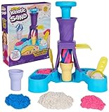 Kinetic Sand Softeis Station - mit 396 g original magischem Sand in drei Farben und umfangreichem...