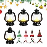-Weihnachtslaterne – funkelndes Weihnachtslicht mit bezauberndem -Outfit, fröhliches Leuchten zur...