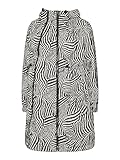 Mamalicious Damen MLNELLA AOP 3IN1 Softshell Jacket A Jacke, Island Fossil/AOP:Black Zebra, S