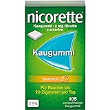 NICORETTE 2 mg freshfruit Kaugummi 105 St