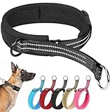 Ledeak Reflektierende Martingale Hundehalsbänder, Zugstopp Halsband Hunde für Große Mittlere...