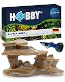 HOBBY Aquaristik Amman Rock 2 I 33 x 18 x 18 cm I künstlicher Stein für Aquarien I Aquarium Deko I...