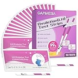 50 Stück Ovulationstest Streifen, Ovulation LH Tests 25 mIU/ml, Fruchtbarkeitstest für Frauen,...