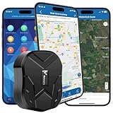 Winnes GPS Tracker 4G, 80 Tage Standby Ortungsgerät, Starker Magnet, Echtzeit-Tracking,...