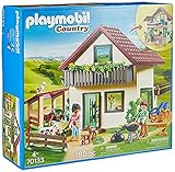 PLAYMOBIL Country 70133 Modern Farm House with Furnishing and Accessories, Toys for Children Ages 4+