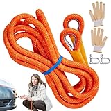 Abschleppgurt für Auto – Abschleppgurt – robustes Abschleppseil für Auto und Boot,...