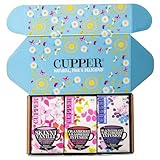 Cupper Bio Tee Set 'Fruity', Tee Geschenkset, Früchtetee, drei verschiedene Sorten, 60...