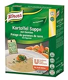 Knorr Kartoffelsuppe mit Gemüse Trockenmischung (natürlicher Kartoffelgeschmack, leichte...