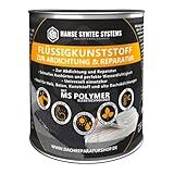 HSS® Flüssigkunststoff für Abdichtung & Reparatur - Hohe Ergiebigkeit - 300g Dose - 0,33m²...