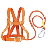 Magicbox Absturzsicherung Sicherheitsgurt [EN 361] | Professioneller Ganzkörper-Auffanggurt Set mit...