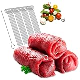 Robin Goods® 32x Rouladennadeln aus Edelstahl - 11 cm lange Fleischspieße rostfrei, langlebig -...