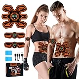 JOYTOUR EMS Bauchmuskeltrainer ABS Trainingsgerat, Bauchtrainer, Sicher Effektiv Schneller EMS...