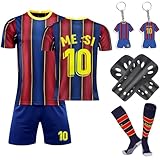 Fußball Trikot Kinder Set, 23/24 Heimtrikots/Auswärtstrikots Trikot Jungen,Fussball T-Shirt...