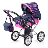 Bayer Design 13654AA City Star in modernen Einhorn Design, Kombi Puppenwagen, mit herausnehmbarer...