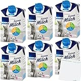 usy Edeka Premium Katzenmilch laktosefrei mit Inulin, Vitaminen und Taurin ab der 6 Woche 6er Pack...