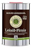 OLI-NATURA Leinöl-Firnis, biologischer Holzschutz, lebensmittelecht-zertifiziert, 1L, farblos -...