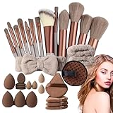 Whnbuij Make-up-Pinsel, professionelles Make-up-Set für Anfänger, professionelles...