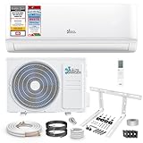 Kältebringer Split Klimaanlage - 9000 BTU (2,6 kW) - Klimagerät mit Heizfunktion, WiFi & App, bis...