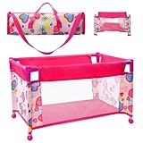 Puppenbett - Puppen Bett Spielzeug - Puppenreisebett - Puppen Reisebett,Puppen Zubehör,Reisebett...