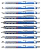 rOtring Tikky-Kugelschreiber | blaue Tinte | mittlere Spitze (1,0 mm) | blauer Schaft | federleicht...