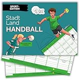 Stadt Land Handball by snaPmee - Geschenk für Spieler, Trainer & Fans - Quiz Spiel Handballverein -...