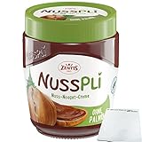Nusspli Nuss-Nougat-Creme ohne Palmöl (300g Glas) + usy Block
