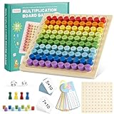 StarryTiger Montessori Multiplikationsbrett, 1x1 Lernen Spiel für Grundschüler,...