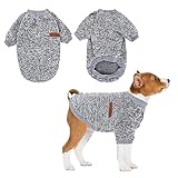 Warme Hundepullover, Hundepulli für Kleine, Mittel Hunde Hoodie Vlies Hundehoodie Winter Welpe...