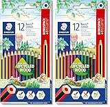 STAEDTLER Buntstifte Noris colour, rutschfeste Soft-Oberfläche, hohe Bruchfestigkeit, Made from...