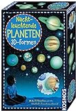 KOSMOS 678012 Nachtleuchtende Planeten, 3D-Formen, Wandsticker für das Kinderzimmer,...