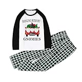 Generisch Weihnachtsoutfit Familien Weihnachtspyjamas, passende Sets mit Rentier- und...