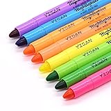 YISAN Gel Textmarker, Bibelmarker Stifte, Bibel Highlighter, Markerstifte Set, 8 Farben 20222