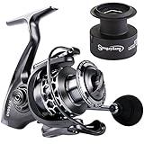 sougayilang Angelrolle 13 + 1BB Leichtes Ultra Glatte Aluminium Spinning Fishing Reel mit Graphit...
