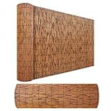 Bambus-Sichtschutz Schilfrohrmatte 80x600 90x300 140x160 100x600cm Bambus Matten Outdoor...