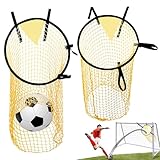 Fußballtor Zielnetz Fussball Ziel Tasche Ecke Schießen Ziele Fußball Zieltraining Tor Zielnetz...