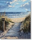 Gutluz Malen nach Zahlen Erwachsene Landschaft - Paint By Numbers Adults Landscape - Malen Nach...