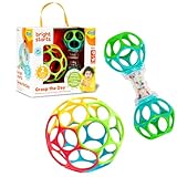 Bright Starts Easy-Grasp Oball Bundle Geschenk-Set - Grasp the Day, Ball und Rasselspielzeug...