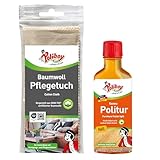 POLIBOY fixneu Politur hell - Holzpflege für helle lackierte Holzmöbel - Möbelpolitur zur...