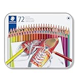 STAEDTLER Buntstifte, traditionelle Sechskantform, entsprechend Spielzeugrichtlinie EN71, Metalletui...