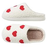 Solutra Hausschuhe Damen Plüsch Winter, Warme Pantoffeln Herren Slippers Damen, Flauschige weiche...
