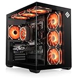 Gaming PC mit Windows 11 Home | AMD Ryzen 7 5700X 8X 3.4 GHz | RTX 4060 | 2000 GB M.2 NVMe | 32 GB...