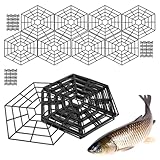 Teichabdecknetz,Fischteichnetz als Schutzabdeckung - 20 Stück Robuste Netze Gegen Katzen...